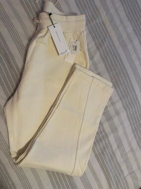 John Elliott Off-White Fleece Drawstring Sweatpants